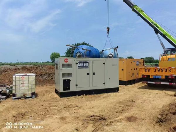 万宁100KW低噪音发电机组